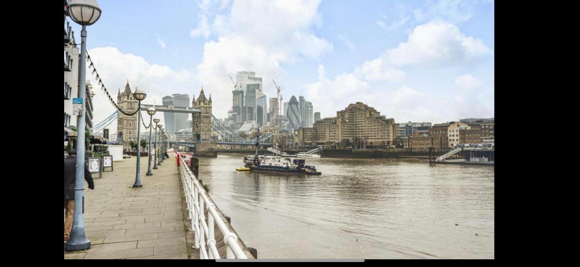 Apartament Tower Bridge, Boutique, Shad Thames Butlers Wharf Secure Parking , Balcony View Of Shard, Luxury With Van Parking Upto 4 Vans Ideal For Builders Shopfitters Secure Cctv Londyn Zewnętrze zdjęcie